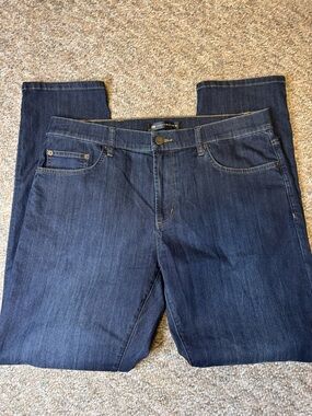 Travis Mathew Men's Straight Jeans - Dark Indigo Blue